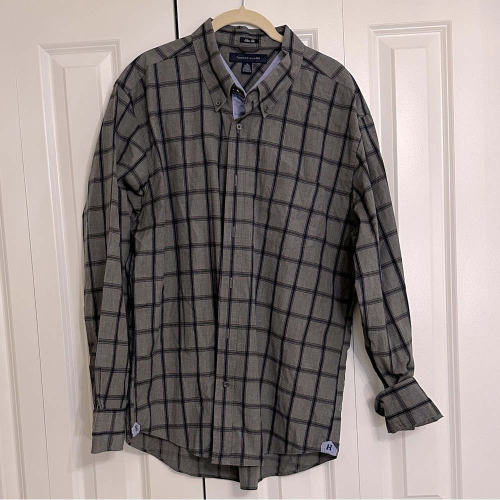 Light Gray Button Up